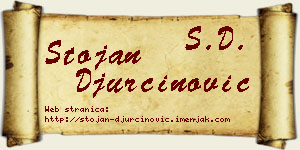 Stojan Đurčinović vizit kartica